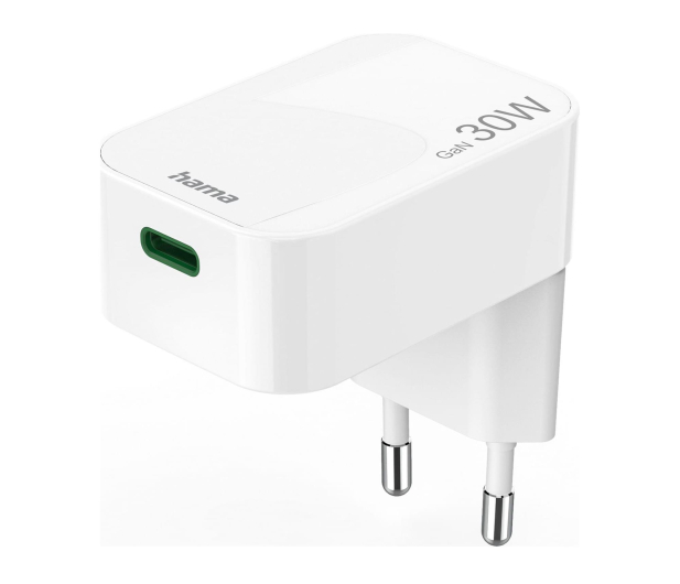 Hama ŁADOWARKA SKŁADANA GAN 30W 1X USB-C BIAŁA - 1548498 - zdjęcie 4